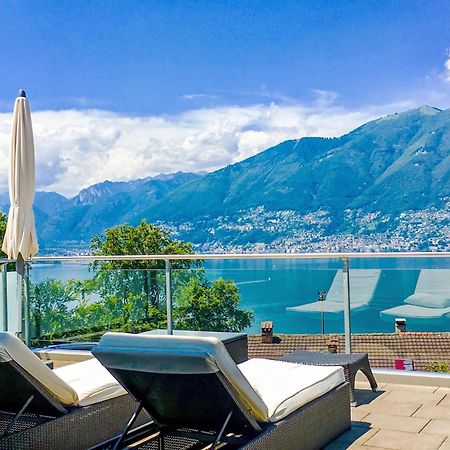 Apartment Vista Lago Maggiore 1-Floor Left By Interhome Gambarogno Exterior foto