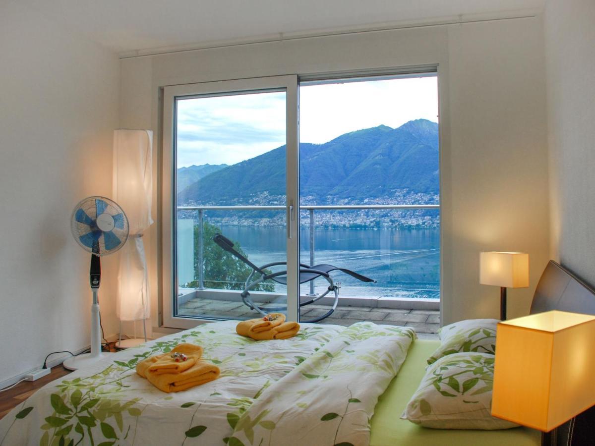 Apartment Vista Lago Maggiore 1-Floor Left By Interhome Gambarogno Exterior foto