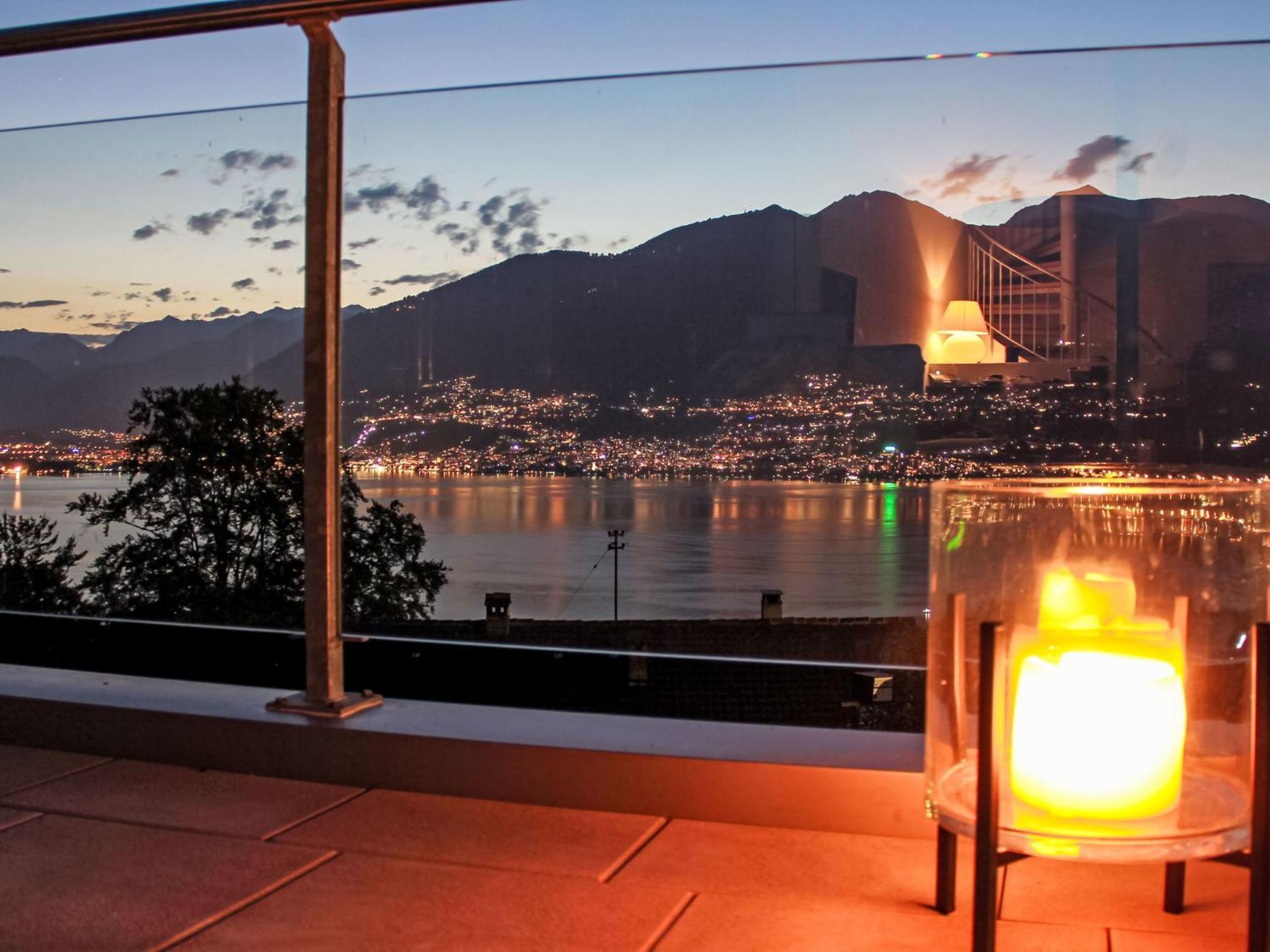Apartment Vista Lago Maggiore 1-Floor Left By Interhome Gambarogno Exterior foto