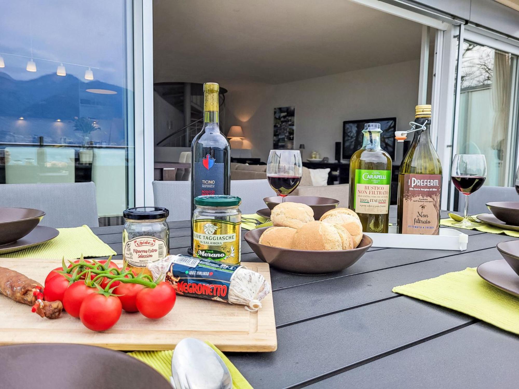 Apartment Vista Lago Maggiore 1-Floor Left By Interhome Gambarogno Exterior foto